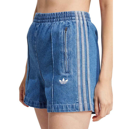 ADIDAS Adicolor Denim Firebird กางเกงขาสั้นผู้หญิง