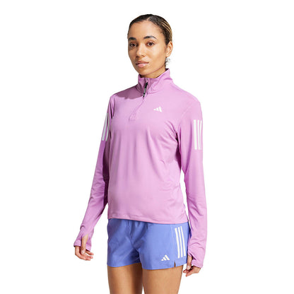 ADIDAS Own the Run Half-Zip เสื้อวิ่งแขนยาวผู้หญิง