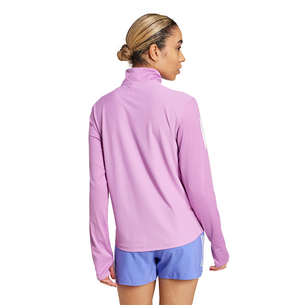 ADIDAS Own the Run Half-Zip เสื้อวิ่งแขนยาวผู้หญิง