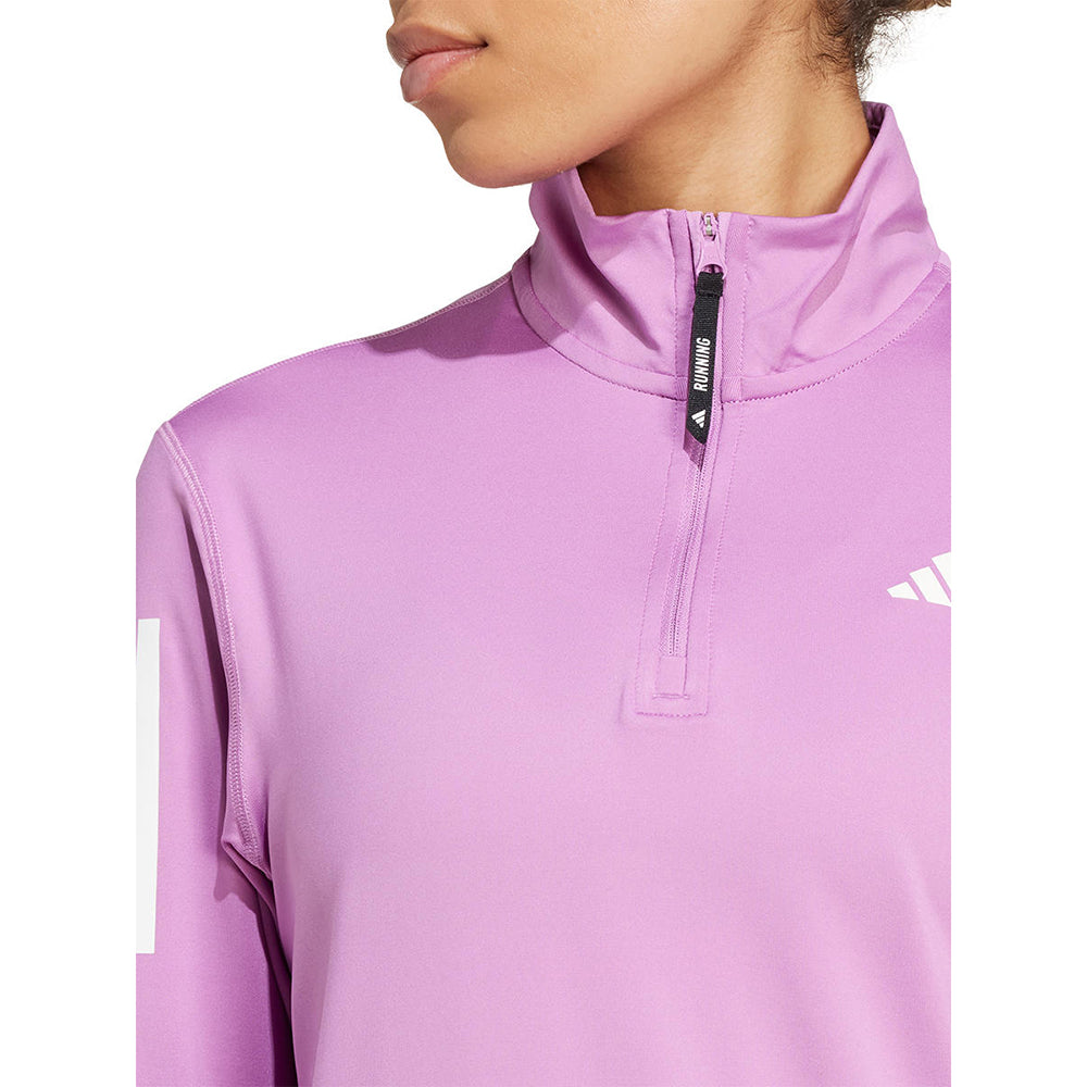 ADIDAS Own the Run Half-Zip เสื้อวิ่งแขนยาวผู้หญิง