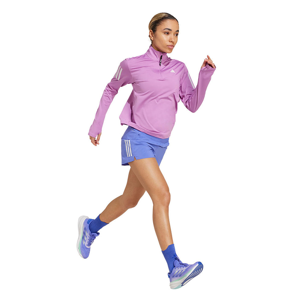 ADIDAS Own the Run Half-Zip เสื้อวิ่งแขนยาวผู้หญิง