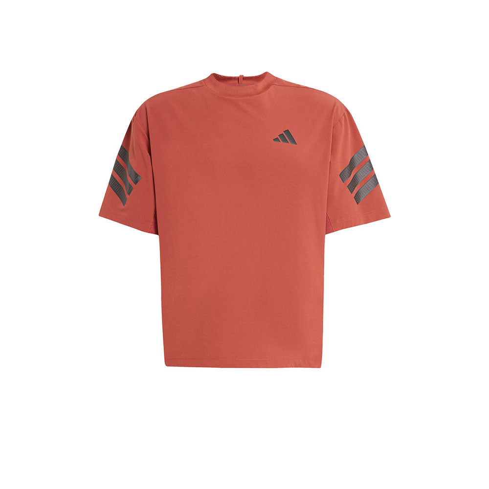 ADIDAS Gym+ 3-Stripes Woven Pump Cover Men's Training T-Shirt - Supersports Thailand