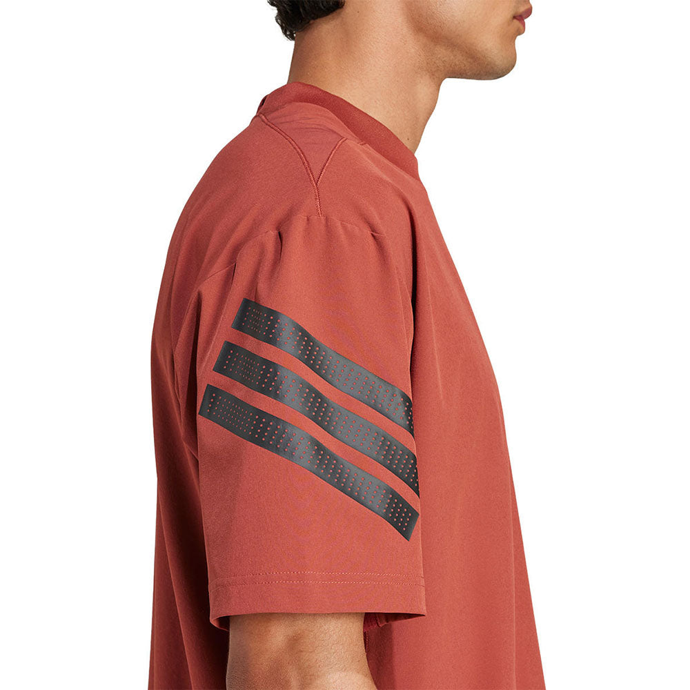 ADIDAS Gym+ 3-Stripes Woven Pump Cover Men's Training T-Shirt - Supersports Thailand