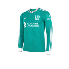 ADIDAS Men's Liverpool FC Third Authentic 2025/26 Long Sleeve Jersey