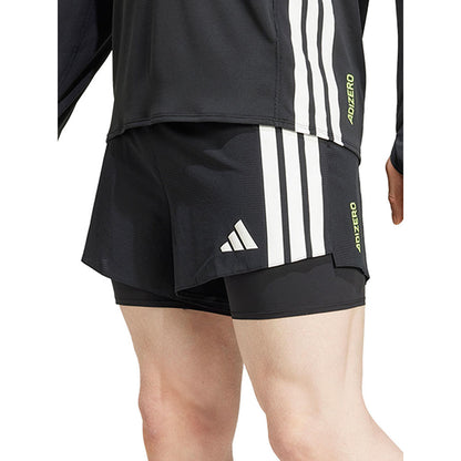 ADIDAS Adizero Running 2-in-1 Gel Pocket Men's Running Shorts