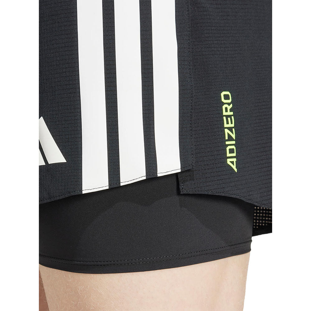 ADIDAS Adizero Running 2-in-1 Gel Pocket Men's Running Shorts