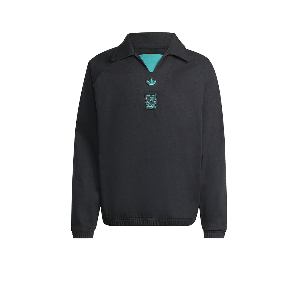 ADIDAS Liverpool FC Terrace Icons Drill เสื้อลำลองแขนยาวผู้ชาย