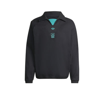 ADIDAS Liverpool FC Terrace Icons Drill เสื้อลำลองแขนยาวผู้ชาย