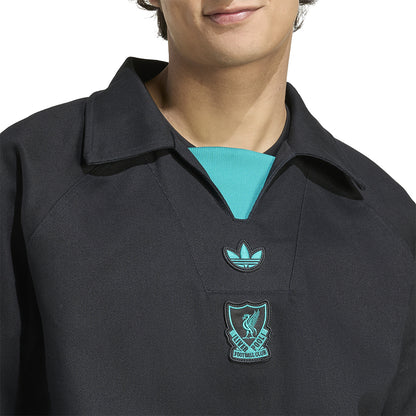 ADIDAS Liverpool FC Terrace Icons Drill เสื้อลำลองแขนยาวผู้ชาย