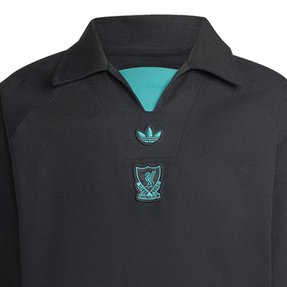 ADIDAS Liverpool FC Terrace Icons Drill เสื้อลำลองแขนยาวผู้ชาย