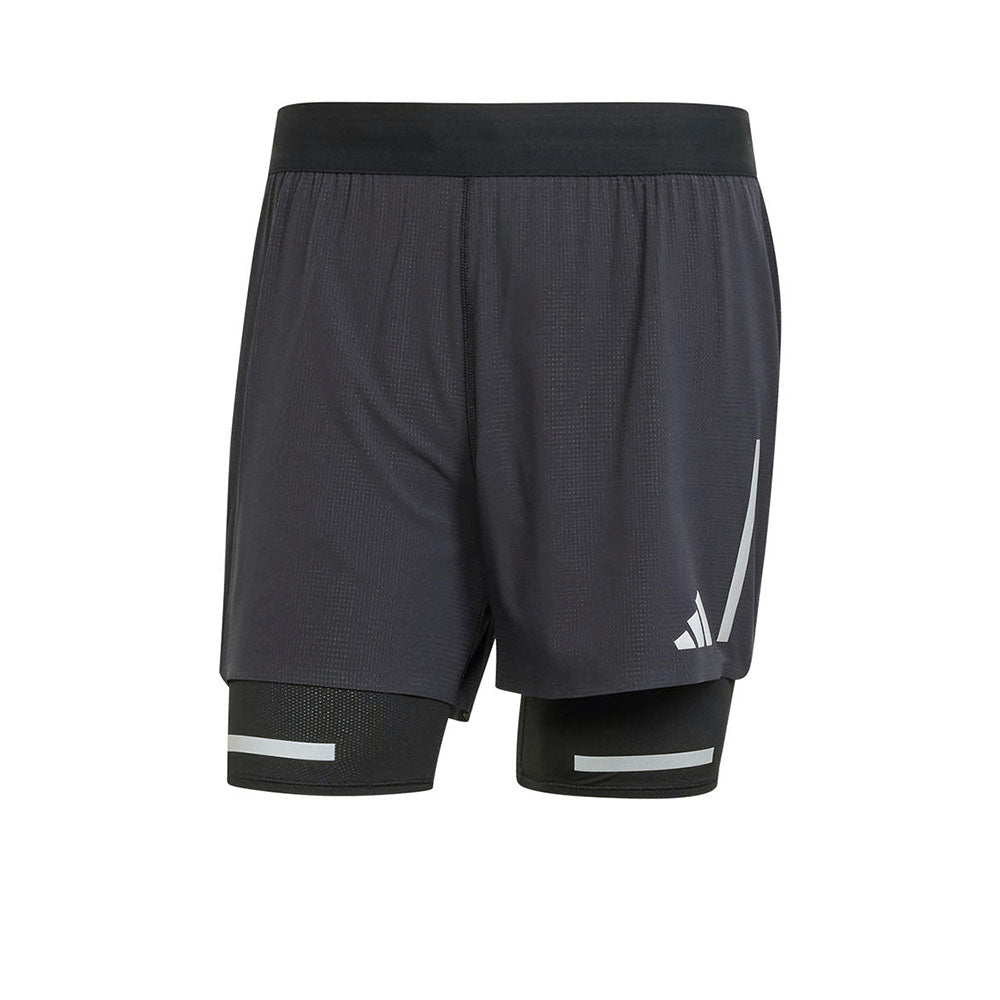 ADIDAS Ultimate Running Reflective 2-in-1 Men's Running Shorts