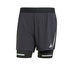 ADIDAS Ultimate Running Reflective 2-in-1 Men's Running Shorts