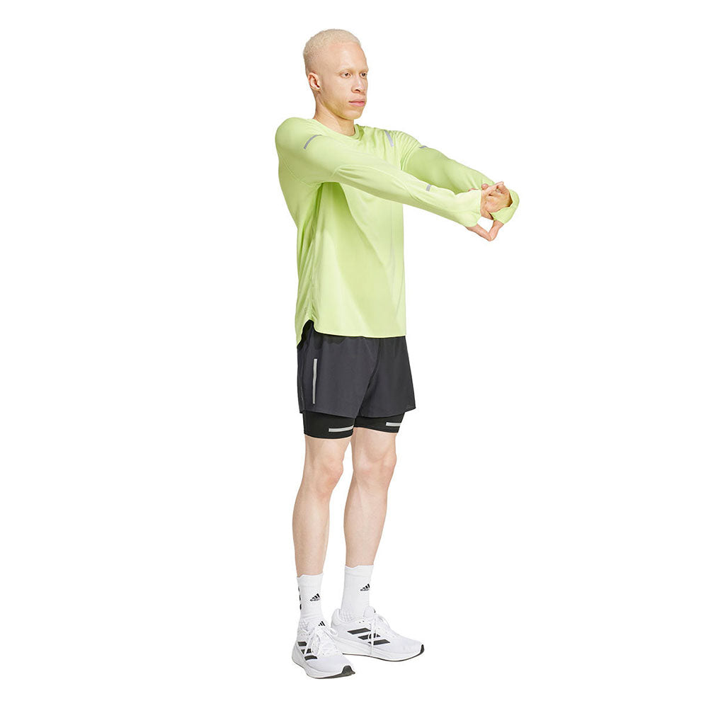 ADIDAS Ultimate Running Reflective 2-in-1 Men's Running Shorts