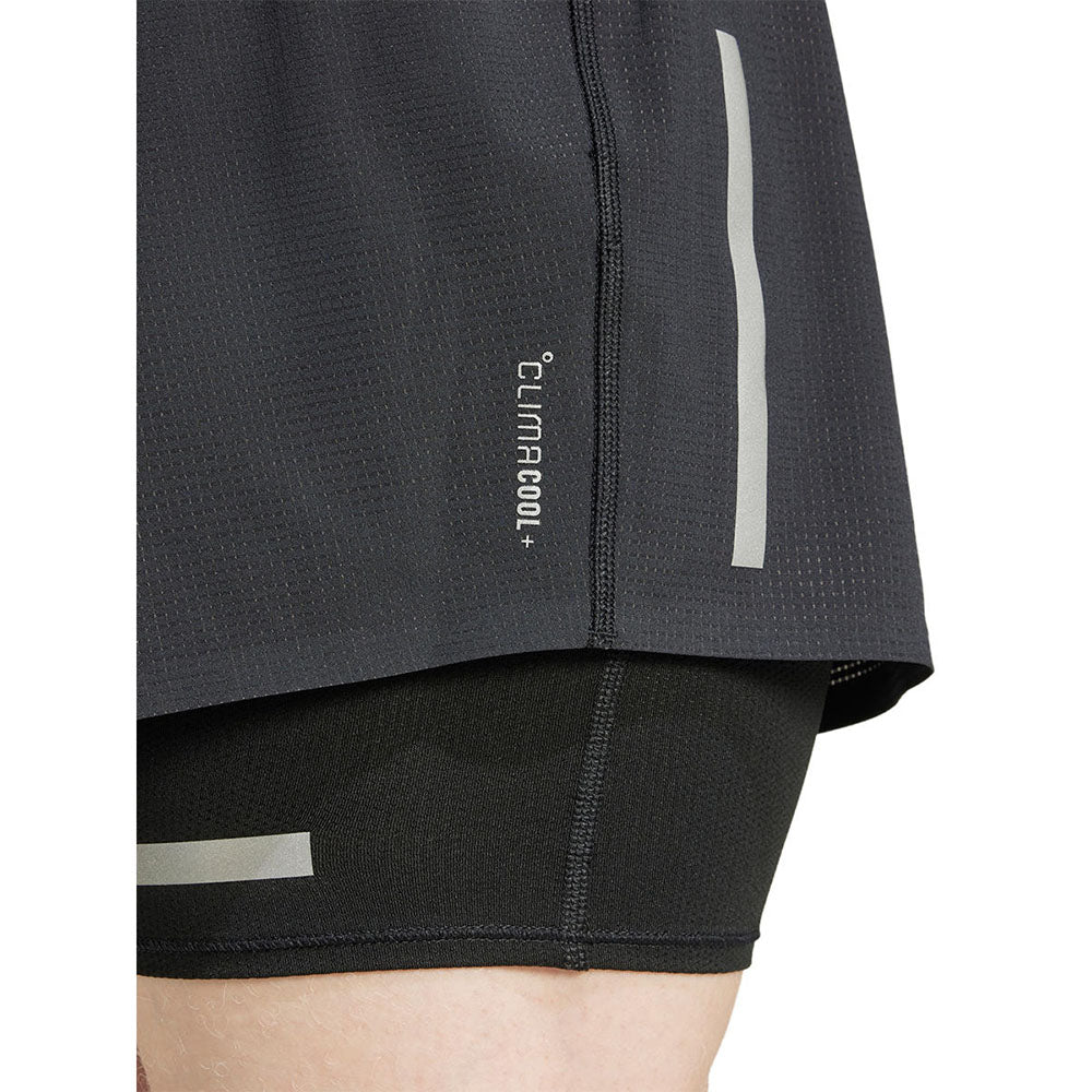 ADIDAS Ultimate Running Reflective 2-in-1 Men's Running Shorts