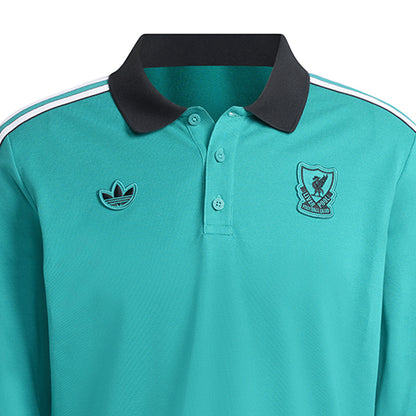 ADIDAS Liverpool FC Terrace Icons Long Sleeve เสื้อโปโลผู้ชาย