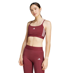 ADIDAS Hyperglam Rib Bralette Women's Sports Bra