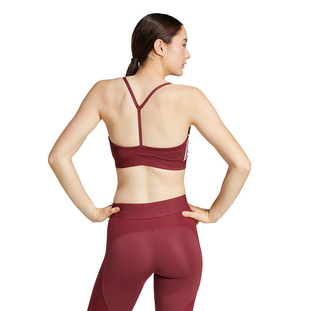 ADIDAS Hyperglam Rib Bralette Women's Sports Bra