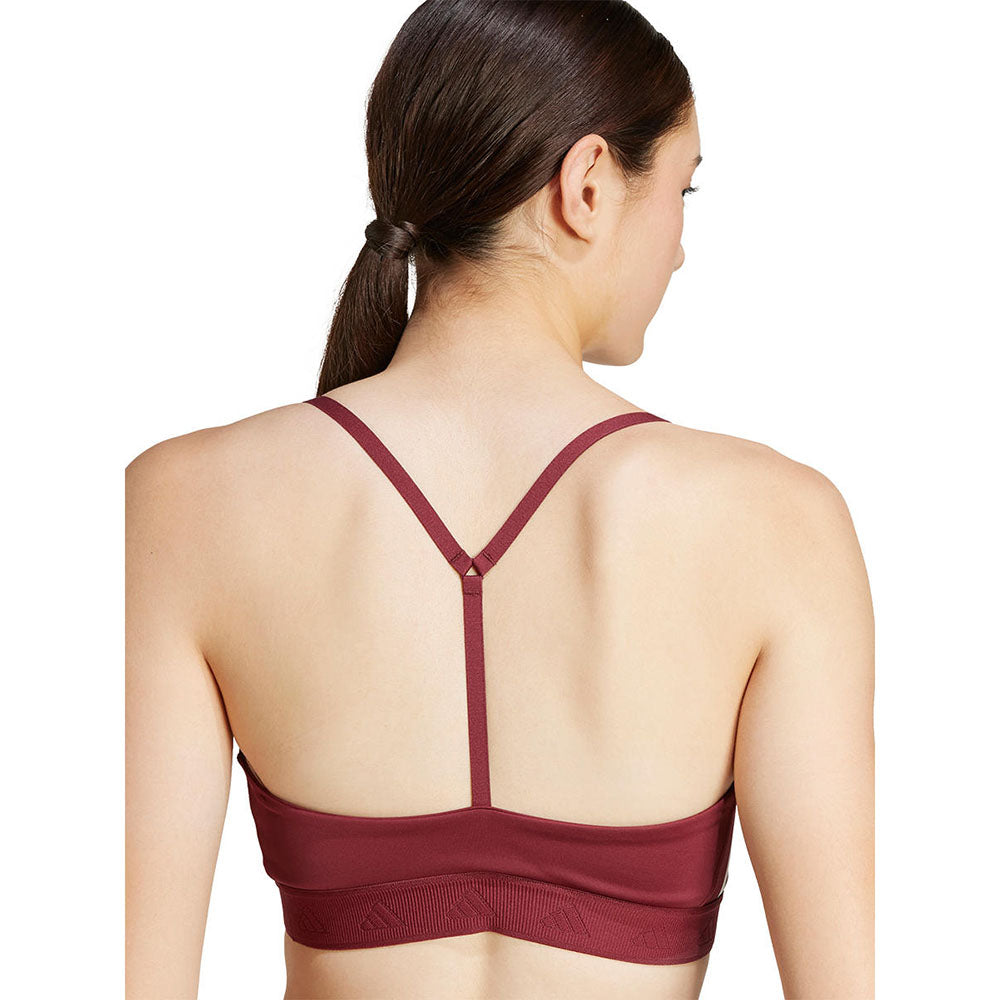 ADIDAS Hyperglam Rib Bralette Women's Sports Bra