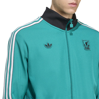 ADIDAS Liverpool FC Terrace Icons Track เสื้อแจ็คเก็ตผู้ชาย