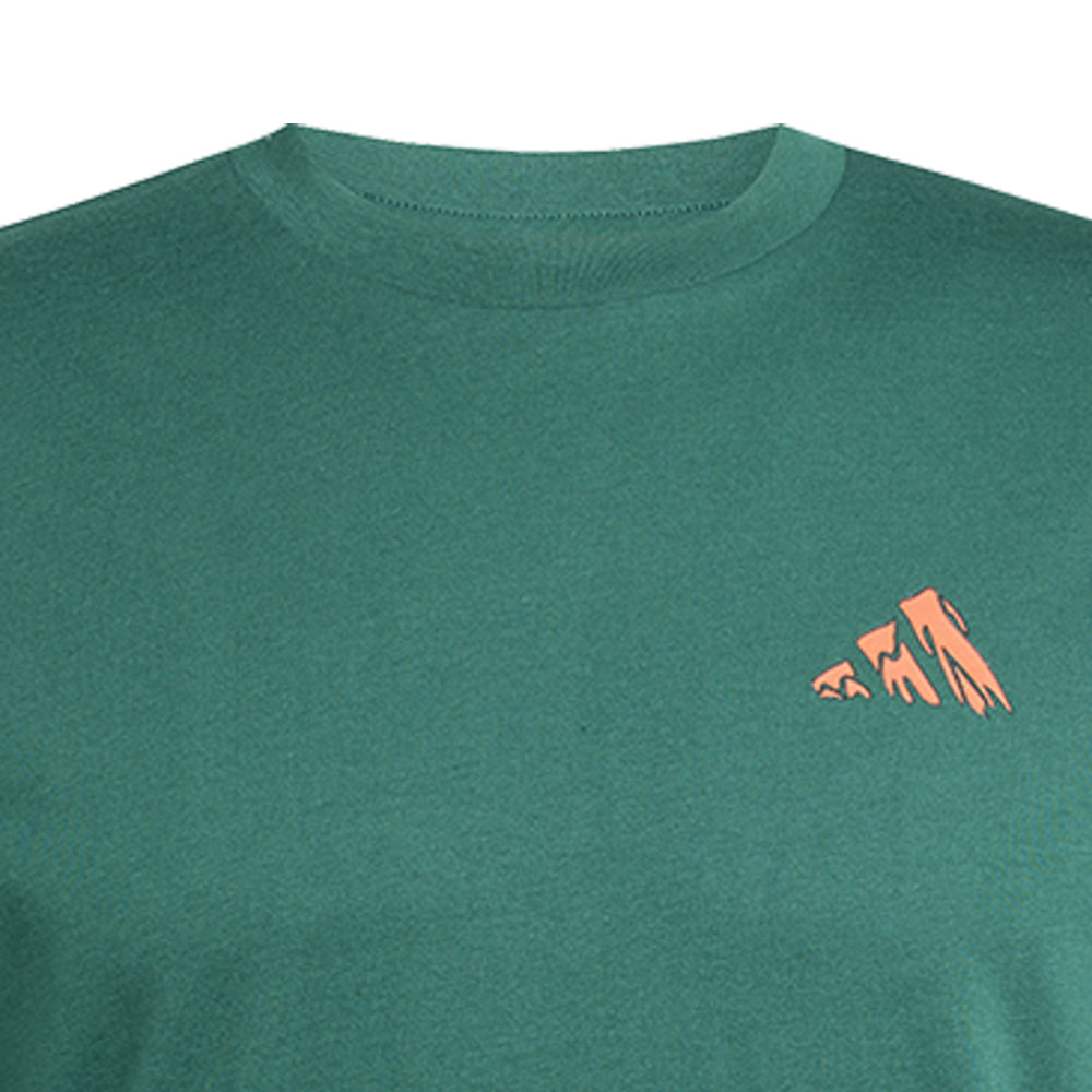 ADIDAS Doodle Hunt Hike Graphic เสื้อยืดผู้ชาย