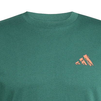 ADIDAS Doodle Hunt Hike Graphic เสื้อยืดผู้ชาย