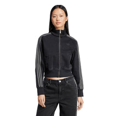 ADIDAS ORIGINALS Adicolor Denim Track เสื้อแจ็คเก็ตผู้หญิง