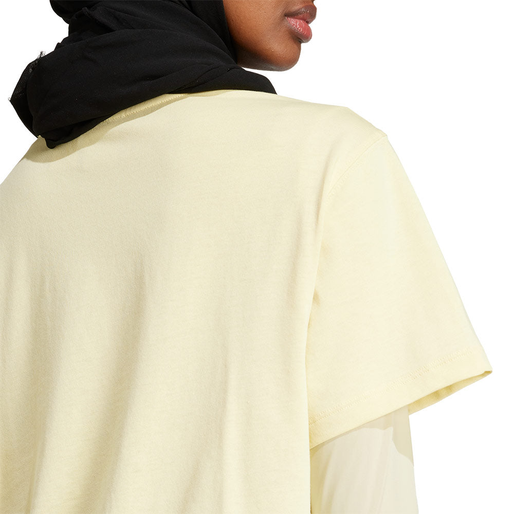 ADIDAS ORIGINALS Adicolor Trefoil Boxy เสื้อยืดผู้หญิง