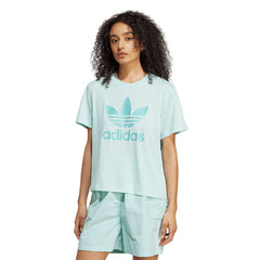 ADIDAS ORIGINALS Adicolor Trefoil Boxy เสื้อยืดผู้หญิง