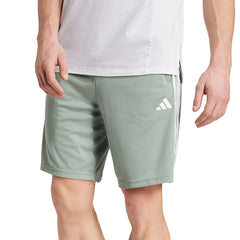 ADIDAS Train Essentials Piqué 3-Stripes กางเกงออกกำลังกายขาสั้นผู้ชาย