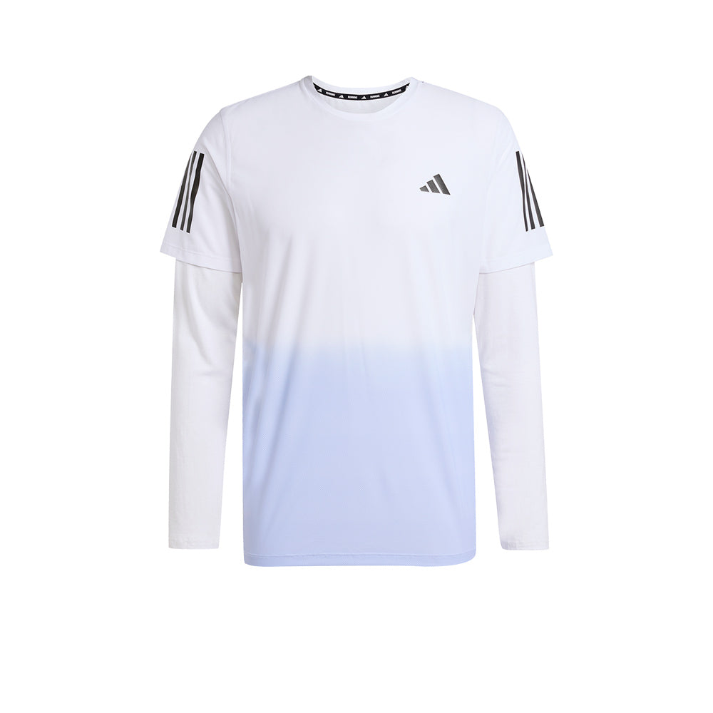 ADIDAS Own The Run CLIMACOOL Colorblock เสื้อวิ่งผู้ชาย