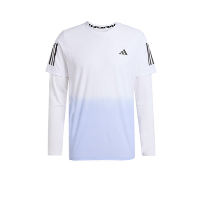 ADIDAS Own The Run CLIMACOOL Colorblock เสื้อวิ่งผู้ชาย