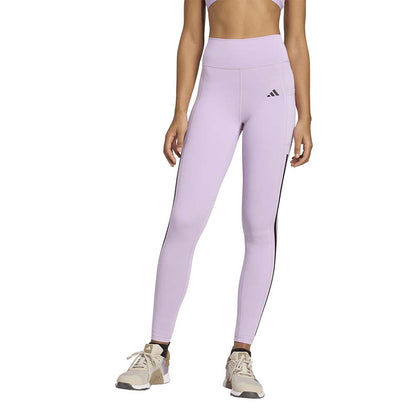 ADIDAS Optimé 3-Stripes Full Length เลกกิ้งออกกำลังกายผู้หญิง