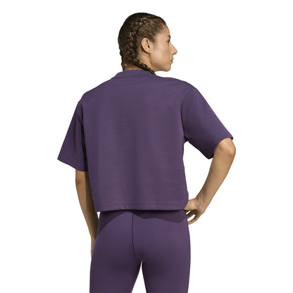 ADIDAS Yoga Motion Waffle Women's Training T-Shirt - Supersports Thailand