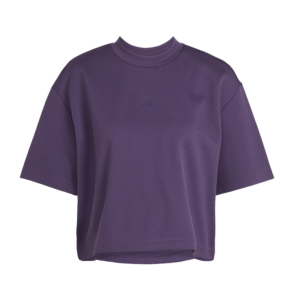 ADIDAS Yoga Motion Waffle Women's Training T-Shirt