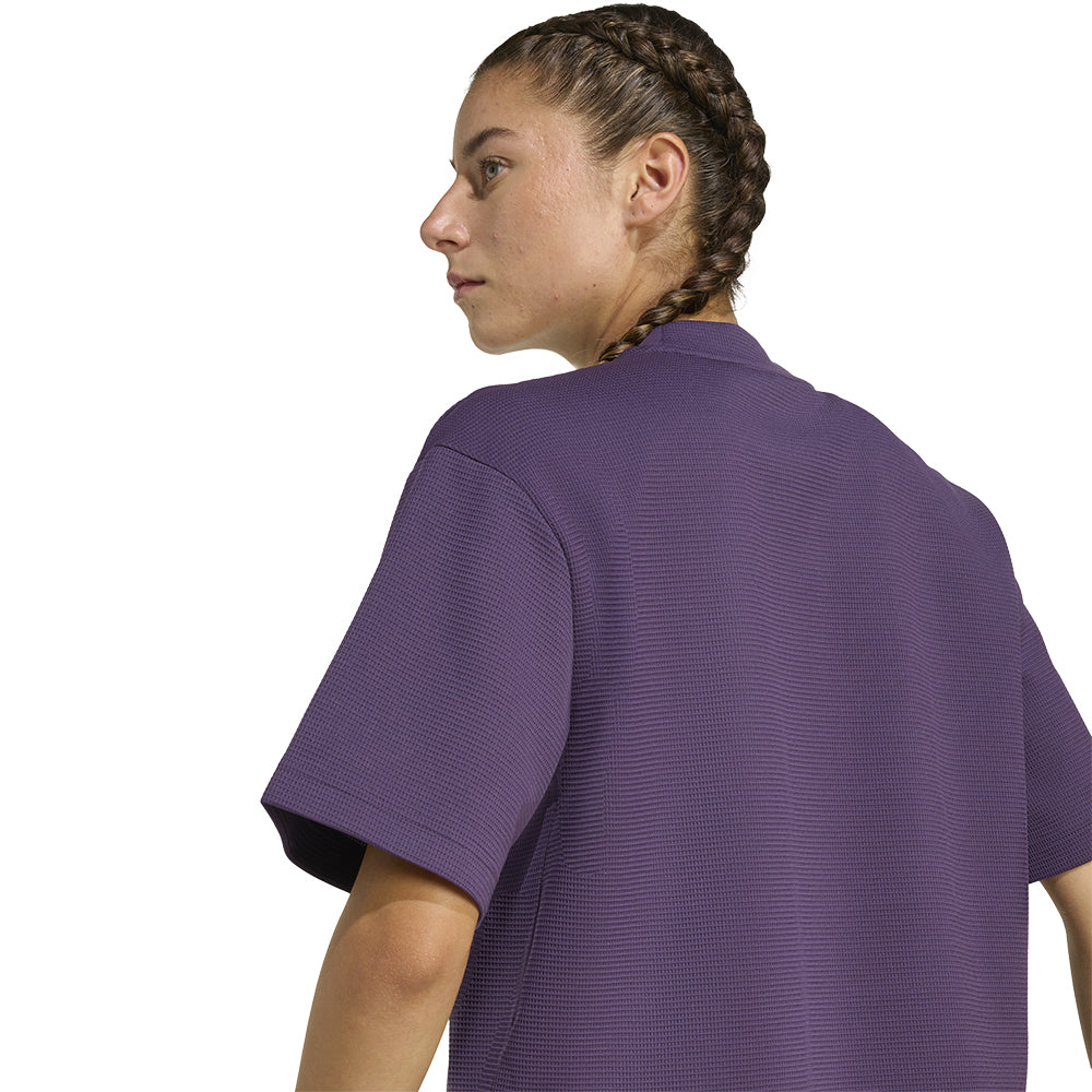 ADIDAS Yoga Motion Waffle Women's Training T-Shirt