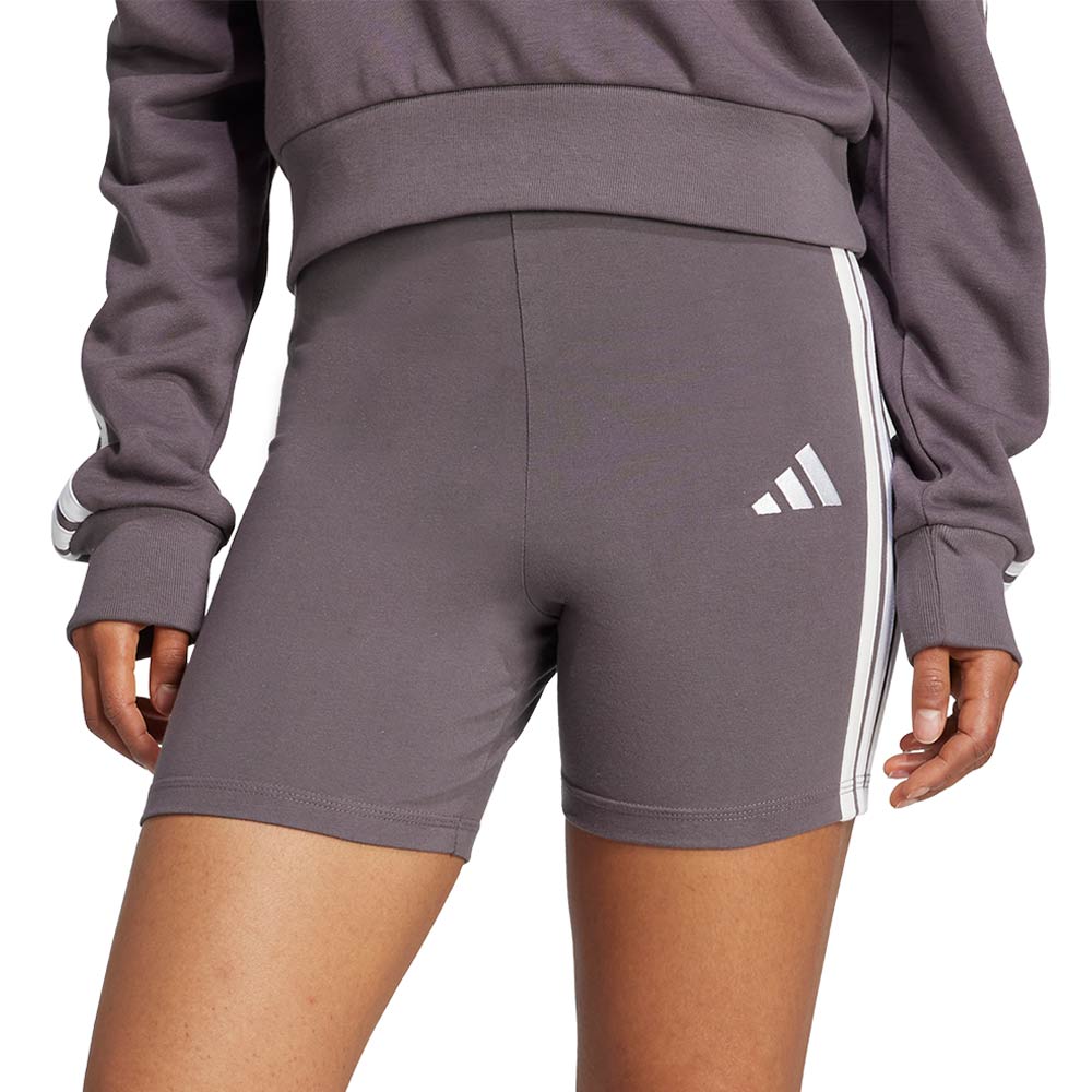 ADIDAS Essentials 3-Stripes High Waisted Women's Biker Shorts - Supersports Thailand