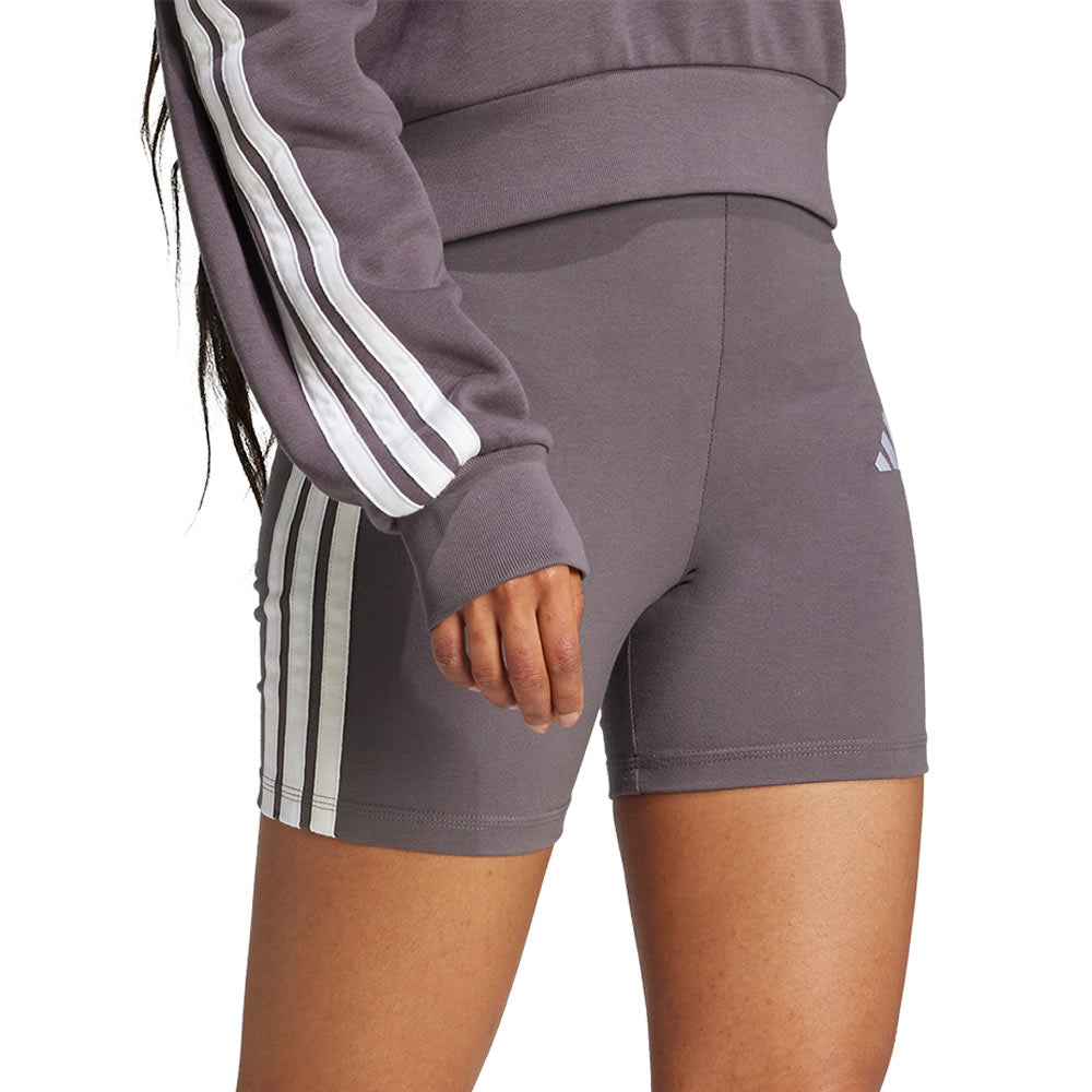 ADIDAS Essentials 3-Stripes High Waisted Women's Biker Shorts - Supersports Thailand
