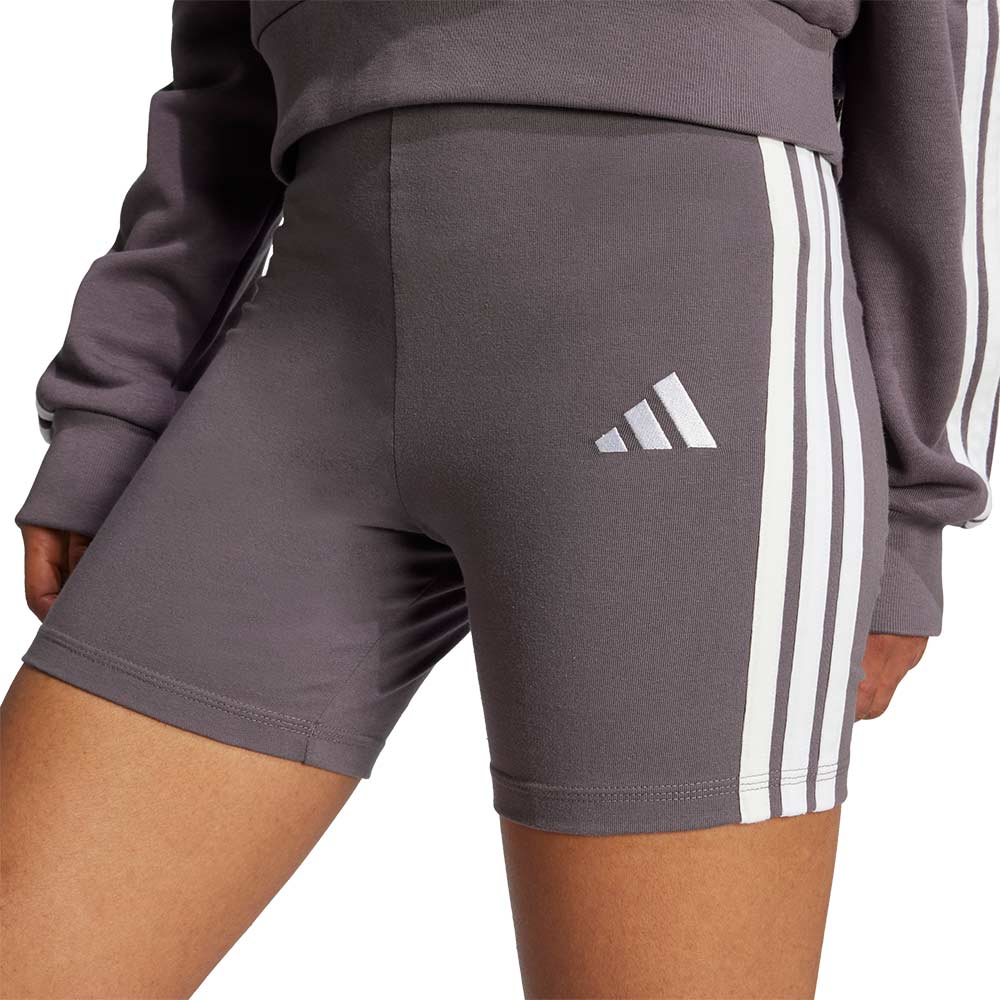 ADIDAS Essentials 3-Stripes High Waisted Women's Biker Shorts - Supersports Thailand