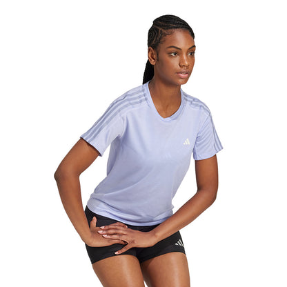 ADIDAS Own The Run 3-Stripes Women's Running T-Shirt