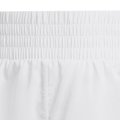 ADIDAS Pacer Training 3-Stripes Woven High-Rise กางเกงออกกำลังกายขาสั้นผู้หญิง