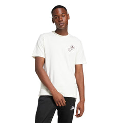 ADIDAS Lounge Verbiage Circle Graphic Men's T-Shirt