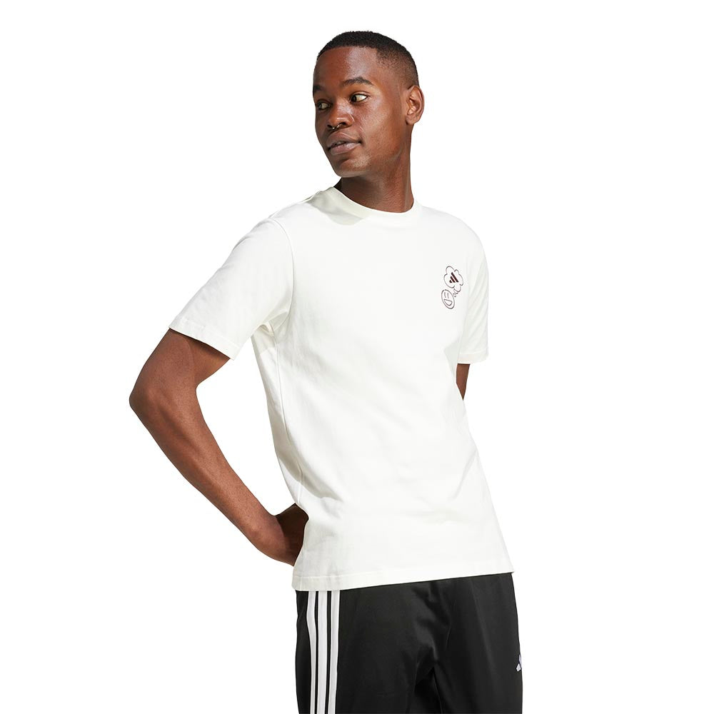 ADIDAS Lounge Verbiage Circle Graphic Men's T-Shirt