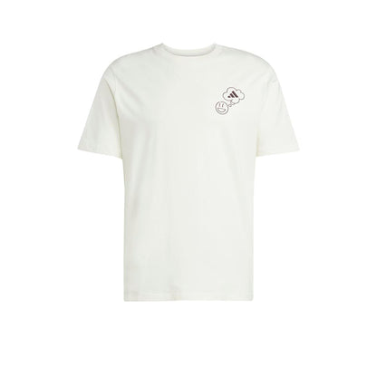 ADIDAS Lounge Verbiage Circle Graphic Men's T-Shirt