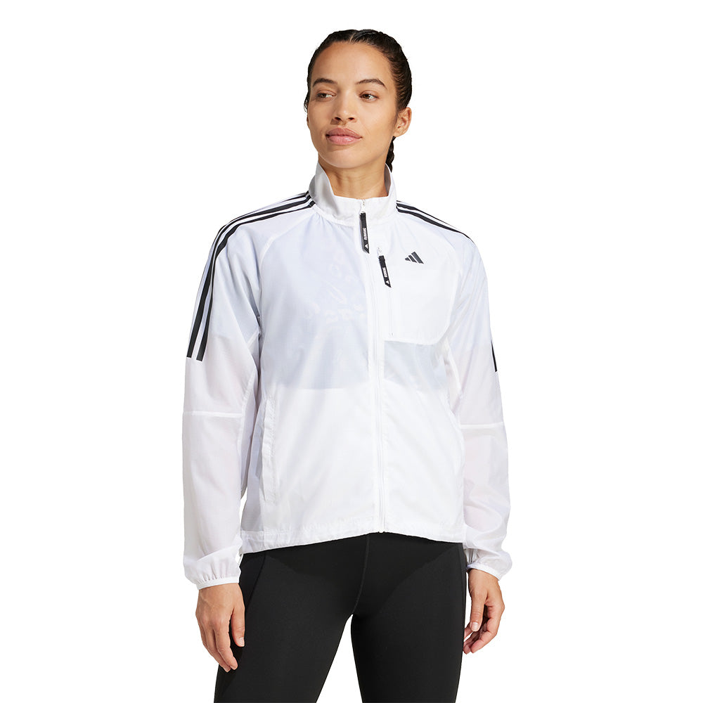 ADIDAS Own The Run 3-Stripes Packable Women's Running Jacket - Supersports Thailand
