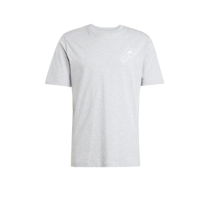 ADIDAS Lounge Verbiage Circle Graphic Men's T-Shirt