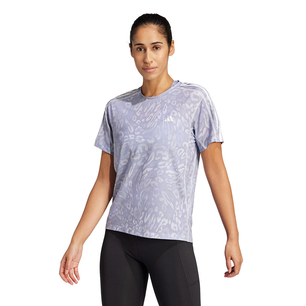 ADIDAS Own The Run CLIMACOOL 3-Stripes Women's Running T-Shirt - Supersports Thailand