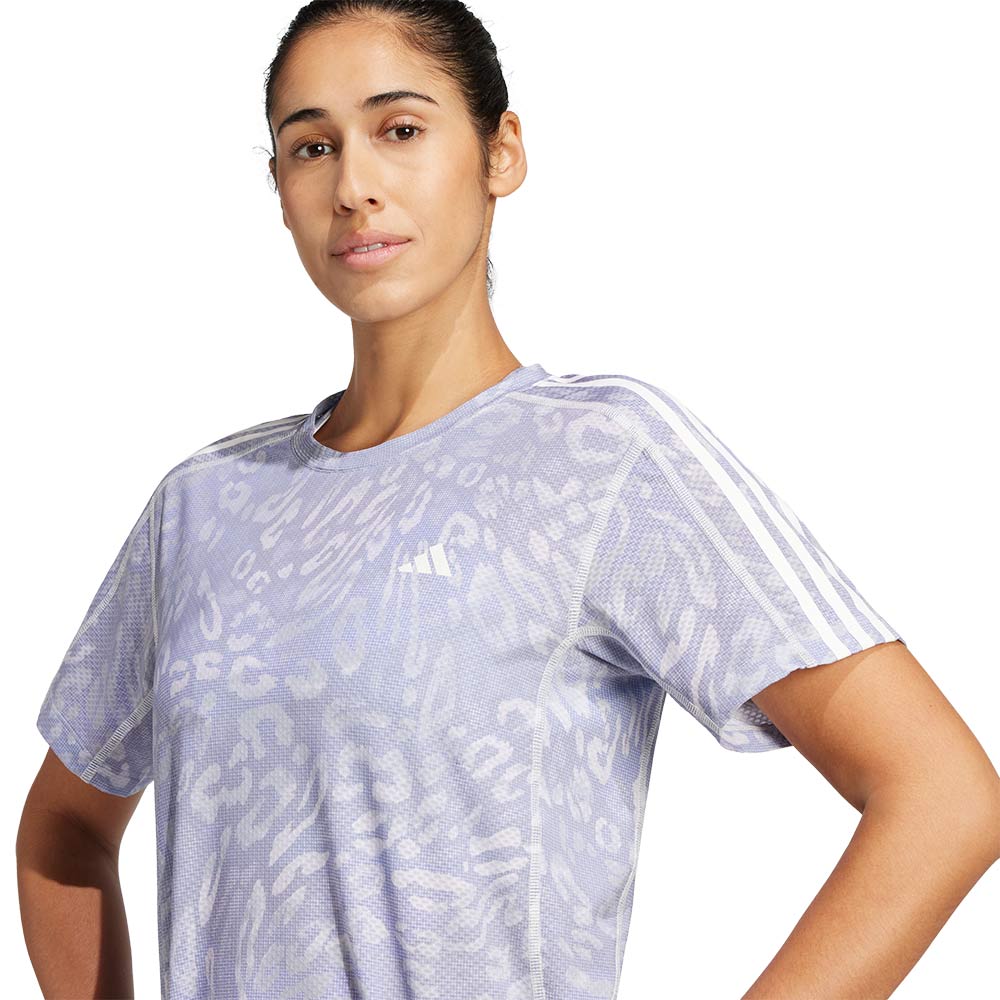 ADIDAS Own The Run CLIMACOOL 3-Stripes Women's Running T-Shirt - Supersports Thailand