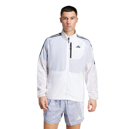 ADIDAS Own The Run 3-Stripes Packable Men's Running Jacket