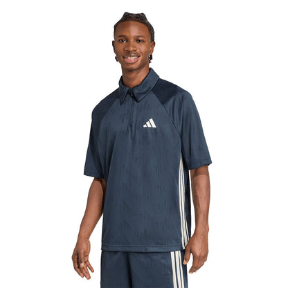 ADIDAS Stadium Jacquard เสื้อโปโลผู้ชาย