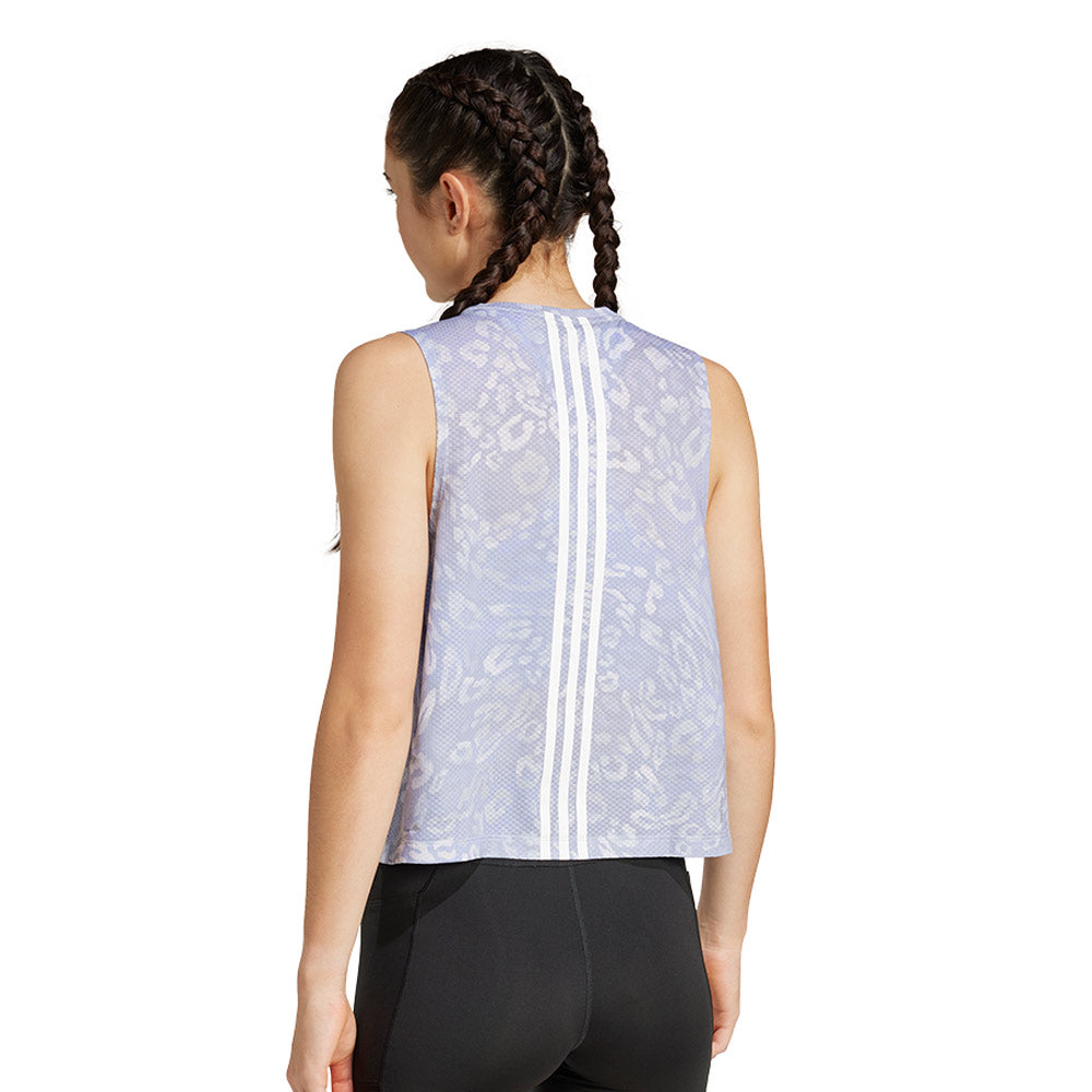 ADIDAS Own The Run CLIMACOOL 3-Stripes เสื้อกล้ามวิ่งผู้หญิง